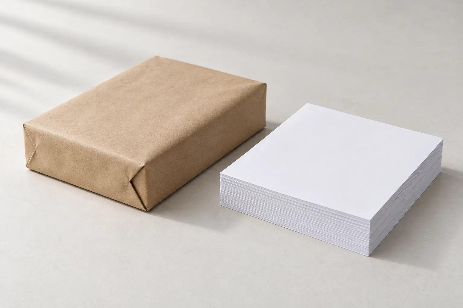 Receiving specialty paper: checks before printing