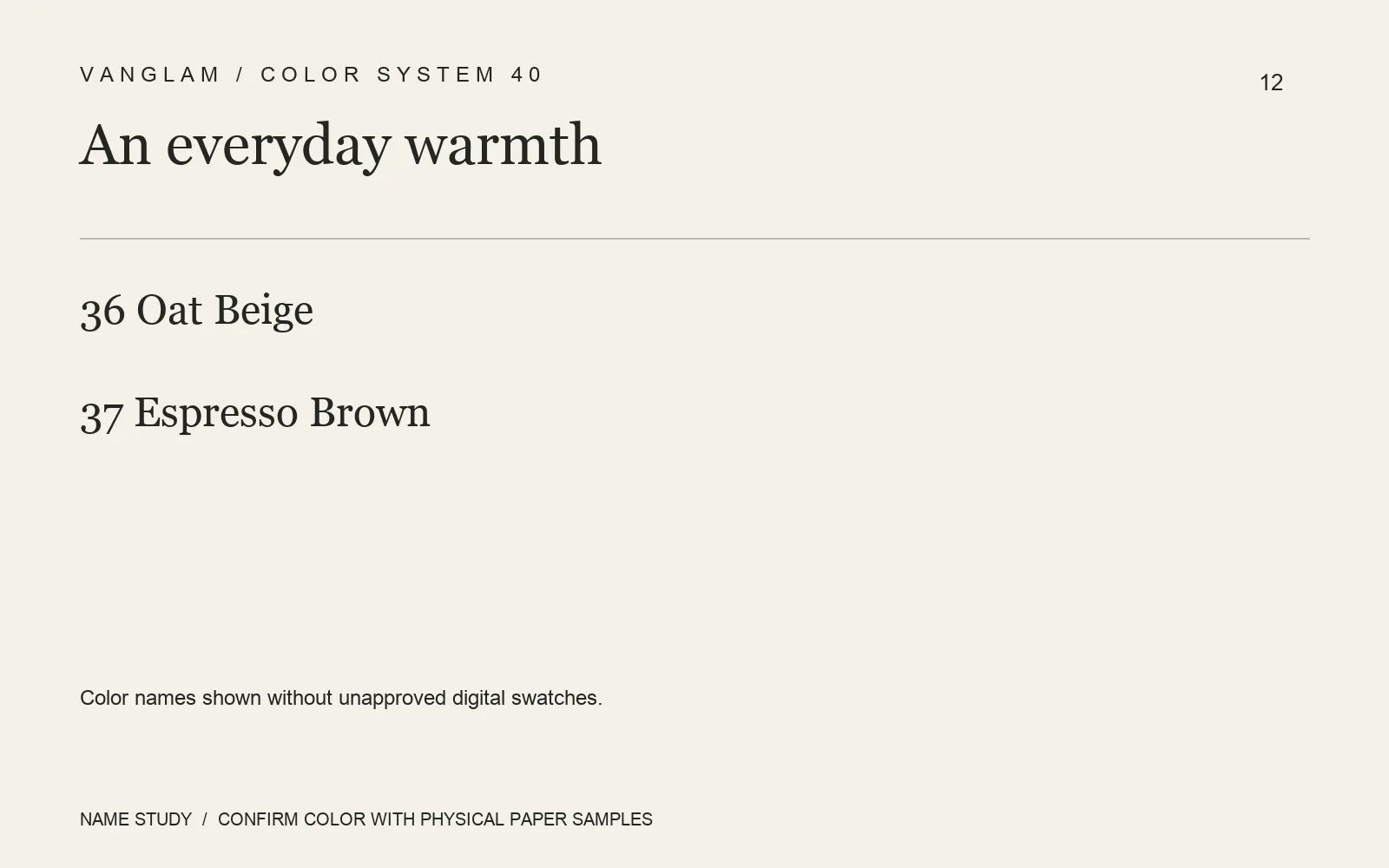 Oat Beige and Espresso Brown: Warm Paper for Home and Coffee Projects